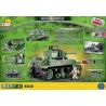 COBI 2478 non  XE TĂNG M5A1 STUART bộ đồ chơi xếp lắp ráp ghép mô hình Military Army M5A1 STUART VI Quân Sự Bộ Đội 345 khối