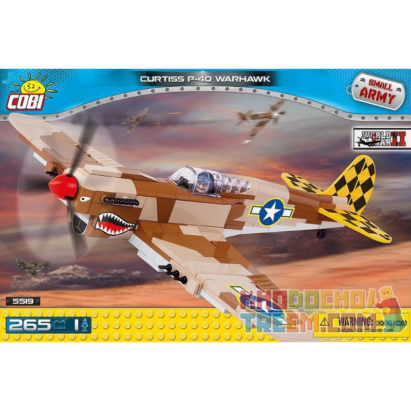 COBI 5519 Xếp hình kiểu Lego MILITARY ARMY Curtiss P-40 Warhawk P-40 Warhawk Fighter Máy Bay Chiến đấu P-40 Warhawk 256 khối COBI 5519 Xếp hình kiểu Lego MILITARY ARMY Curtiss P-40 Warhawk P-40 Warhawk Fighter Máy Bay Chiến đấu P-40 Warhawk 256 khối