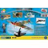 COBI 5518 non  BÃO bộ đồ chơi xếp lắp ráp ghép mô hình Military Army HAWKER HURRICANE MK Quân Sự Bộ Đội 250 khối