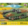 COBI 2243 non  XE TĂNG CHIẾN ĐẤU CHỦ LỰC PT-91 MINI bộ đồ chơi xếp lắp ráp ghép mô hình Military Army PT-91 TWARDY NANO Quân Sự Bộ Đội 65 khối
