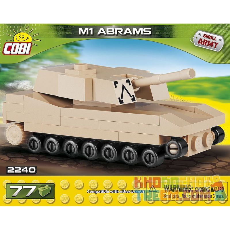 COBI 2240 Xếp hình kiểu Lego MILITARY ARMY M1 Abrams Nano M1 Abrams Tank Mini Xe Tăng M1 Abrams Mini 77 khối COBI 2240 Xếp hình kiểu Lego MILITARY ARMY M1 Abrams Nano M1 Abrams Tank Mini Xe Tăng M1 Abrams Mini 77 khối