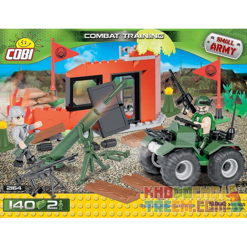 COBI 2164 Xếp hình kiểu Lego MILITARY ARMY Combat Training Huấn Luyện Chiến đấu 140 khối COBI 2164 Xếp hình kiểu Lego MILITARY ARMY Combat Training Huấn Luyện Chiến đấu 140 khối
