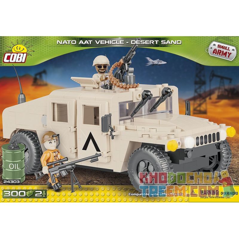 COBI 24303 Xếp hình kiểu Lego MILITARY ARMY NATO AAT Vehicle Desert Sand NATO Armored All-terrain Vehicle Sand Xe Cát Chạy Trên Mọi địa Hình Của NATO 300 khối COBI 24303 Xếp hình kiểu Lego MILITARY ARMY NATO AAT Vehicle Desert Sand NATO Armored All-terrain Vehicle Sand Xe Cát Chạy Trên Mọi địa Hình Của NATO 300 khối