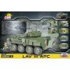 COBI 2609 non  XE BỌC THÉP LAV-3 bộ đồ chơi xếp lắp ráp ghép mô hình Military Army LAV III APC Quân Sự Bộ Đội 480 khối
