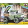 COBI 2160 non  XE BÁN TẢI BỌC THÉP 4 WD bộ đồ chơi xếp lắp ráp ghép mô hình Military Army 4 WD ARMORED PICKUP TRUCK Quân Sự Bộ Đội 150 khối