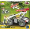 COBI 2156 non  XE HỖ TRỢ TÊN LỬA bộ đồ chơi xếp lắp ráp ghép mô hình Military Army ROCKET SUPPORT VEHICLE Quân Sự Bộ Đội 90 khối