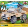 COBI 2199 non  XE PHÁO SA MẠC bộ đồ chơi xếp lắp ráp ghép mô hình Military Army DESERT ARTILERY VEHICLE Quân Sự Bộ Đội 100 khối