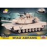 COBI 2608 non  XE TĂNG M1A2 ABRAMS bộ đồ chơi xếp lắp ráp ghép mô hình Military Army Quân Sự Bộ Đội 765 khối
