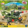 COBI 2196 non  BỆ PHÓNG TÊN LỬA G21 6X2 bộ đồ chơi xếp lắp ráp ghép mô hình Military Army G21 6X2 MISSILE LAUNCHER VEHICLE Quân Sự Bộ Đội 100 khối