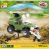 COBI 2198 non  ĐIỂM PHÓNG TÊN LỬA DI ĐỘNG bộ đồ chơi xếp lắp ráp ghép mô hình Military Army MOBILE MISSILE LAUNCH POST Quân Sự Bộ Đội 100 khối