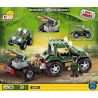 COBI 2363 non  XE TUẦN TRA BIÊN GIỚI bộ đồ chơi xếp lắp ráp ghép mô hình Military Army BORDER PATROL BUGGY Quân Sự Bộ Đội 150 khối