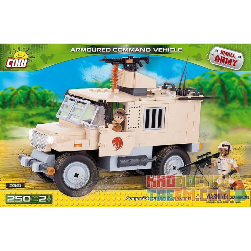 COBI 2361 Xếp hình kiểu Lego MILITARY ARMY Armoured Command Vehicle Armored Command Vehicle Xe Chỉ Huy Bọc Thép 250 khối COBI 2361 Xếp hình kiểu Lego MILITARY ARMY Armoured Command Vehicle Armored Command Vehicle Xe Chỉ Huy Bọc Thép 250 khối