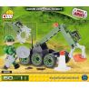 COBI 2146 non  ROBOT GỠ BOM bộ đồ chơi xếp lắp ráp ghép mô hình Military Army BOMB DISPOSAL ROBOT Quân Sự Bộ Đội 60 khối