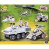 COBI 2332 non  XE TRINH SÁT QUÂN SỰ bộ đồ chơi xếp lắp ráp ghép mô hình Military Army MILITARY SCOUT VEHICLES Quân Sự Bộ Đội 200 khối
