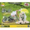 COBI 2143 non  NHIỆM VỤ CỐI bộ đồ chơi xếp lắp ráp ghép mô hình Military Army MORTAR FIRE MISSION Quân Sự Bộ Đội 55 khối