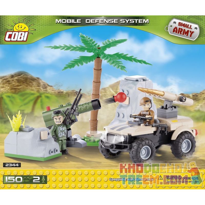 COBI 2344 Xếp hình kiểu Lego MILITARY ARMY Mobile Defence System Mobile Defense System Hệ Thống Phòng Thủ Di động 150 khối COBI 2344 Xếp hình kiểu Lego MILITARY ARMY Mobile Defence System Mobile Defense System Hệ Thống Phòng Thủ Di động 150 khối