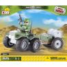 COBI 2144 non  XE ĐỊA HÌNH QUÂN SỰ bộ đồ chơi xếp lắp ráp ghép mô hình Military Army MILITARY ATV Quân Sự Bộ Đội 55 khối