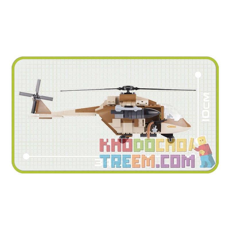 COBI 2329 non  TRỰC THĂNG SA MẠC bộ đồ chơi xếp lắp ráp ghép mô hình Military Army DESERT HELICOPTER Quân Sự Bộ Đội 200 khối COBI 2329 non  TRỰC THĂNG SA MẠC bộ đồ chơi xếp lắp ráp ghép mô hình Military Army DESERT HELICOPTER Quân Sự Bộ Đội 200 khối