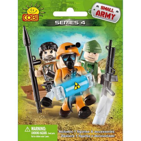 COBI 2004 non  1 HÌNH VÀ LOẠT PHỤ KIỆN 4 bộ đồ chơi xếp lắp ráp ghép mô hình Military Army 1 FIGURINE & ACCESSORIES SERIES 4 Quân Sự Bộ Đội