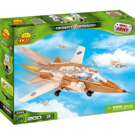 COBI 2325 non  LỐC XOÁY SA MẠC bộ đồ chơi xếp lắp ráp ghép mô hình Military Army DESERT TORNADO Quân Sự Bộ Đội 200 khối