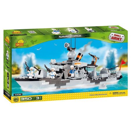 COBI 4436 non  LỰC LƯỢNG HẢI QUÂN bộ đồ chơi xếp lắp ráp ghép mô hình Military Army NAVAL FORCE Quân Sự Bộ Đội 350 khối