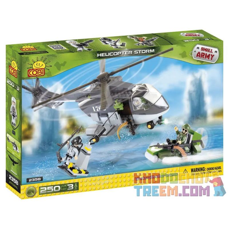 COBI 2355 2358 non  TRỰC THĂNG BLACK HAWK bộ đồ chơi xếp lắp ráp ghép mô hình Military Army Quân Sự Bộ Đội 250 khối