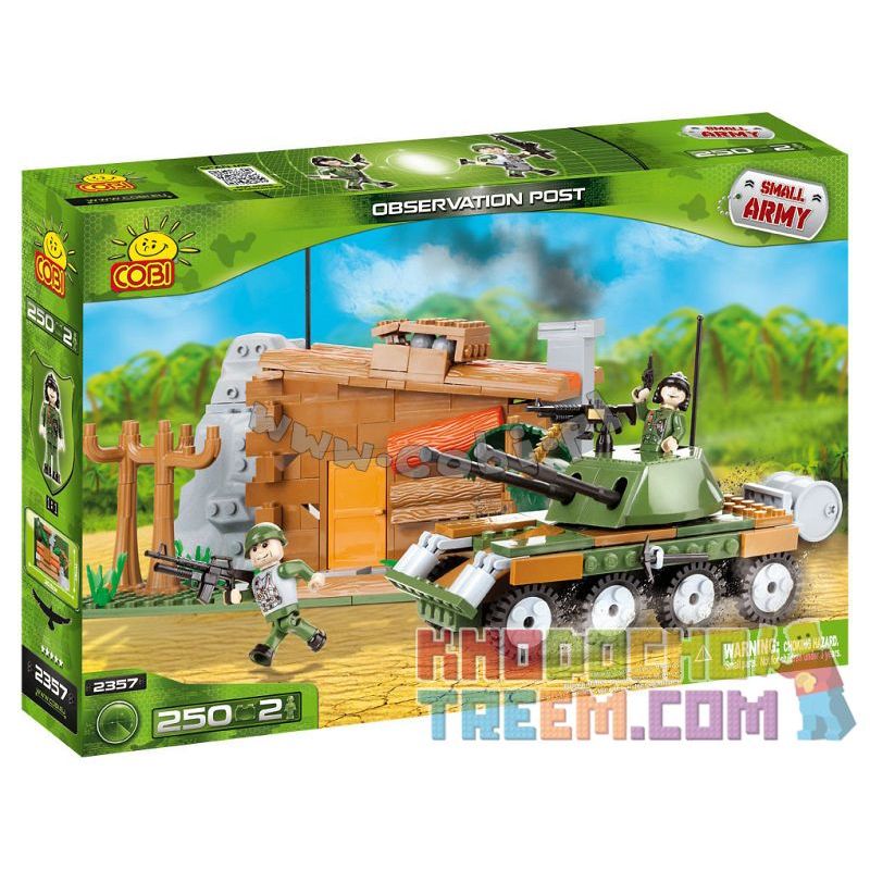 COBI 2357 Xếp hình kiểu Lego MILITARY ARMY Observation Post Bài Quan Sát 250 khối COBI 2357 Xếp hình kiểu Lego MILITARY ARMY Observation Post Bài Quan Sát 250 khối