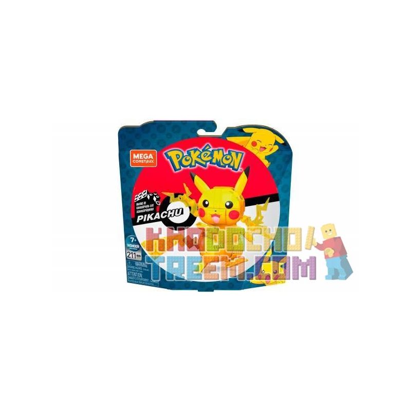 MEGA BLOKS GMD31 non  PIKUCHU. bộ đồ chơi xếp lắp ráp ghép mô hình Movie & Game PIKACHU Phim Và Trò Chơi 211 khối MEGA BLOKS GMD31 non  PIKUCHU. bộ đồ chơi xếp lắp ráp ghép mô hình Movie & Game PIKACHU Phim Và Trò Chơi 211 khối