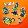 MEGA BLOKS GFF26 non  5 TRONG 1 MAG-EXPLORER bộ đồ chơi xếp lắp ráp ghép mô hình Creator 5-IN-1 MAG-EXPLORERS Sáng Tạo 138 khối