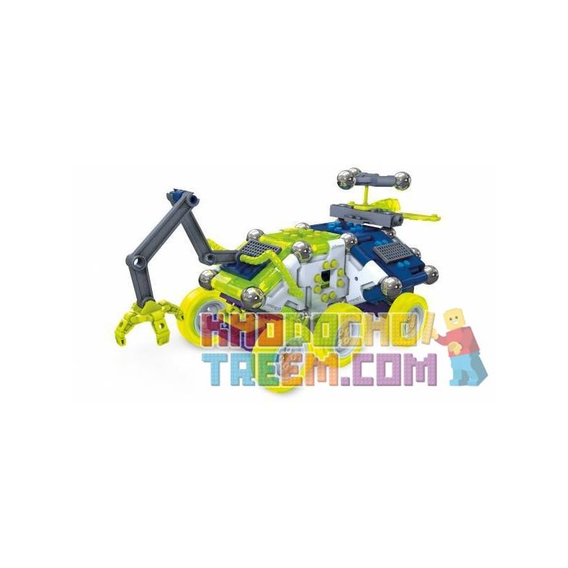 MEGA BLOKS GFF26 non  5 TRONG 1 MAG-EXPLORER bộ đồ chơi xếp lắp ráp ghép mô hình Creator 5-IN-1 MAG-EXPLORERS Sáng Tạo 138 khối