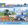 COBI 1562 non  XE CẢNH SÁT bộ đồ chơi xếp lắp ráp ghép mô hình City POLICE CAR Thành Phố 152 khối