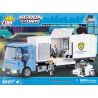 COBI 1573 non  TRUNG TÂM CHỈ HUY CẢNH SÁT CƠ ĐỘNG bộ đồ chơi xếp lắp ráp ghép mô hình City POLICE MOBILE COMMAND CENTER Thành Phố 360 khối