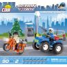 COBI 1561 non  CƯỚP MÁY ATM bộ đồ chơi xếp lắp ráp ghép mô hình City CASHPIONT ROBBERY Thành Phố 90 khối