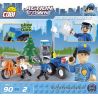 COBI 1561 non  CƯỚP MÁY ATM bộ đồ chơi xếp lắp ráp ghép mô hình City CASHPIONT ROBBERY Thành Phố 90 khối