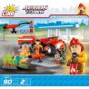 COBI 1472 non  CHỮA CHÁY BẰNG HÓA CHẤT bộ đồ chơi xếp lắp ráp ghép mô hình City FIRE FIGHTING CHEMICALS Thành Phố 90 khối
