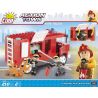 COBI 1469 non  XE CỨU HỎA bộ đồ chơi xếp lắp ráp ghép mô hình City FIRE TRUCK Thành Phố 210 khối