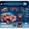 COBI 21920 non  JEEP WRANGLER (MÀU ĐỎ ĐIỀU KHIỂN TỪ XA) bộ đồ chơi xếp lắp ráp ghép mô hình JEEP WRANGLER (RED R/C) 201 khối