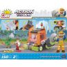 COBI 1782 non  NHÂN VIÊN Y TẾ ĐƯỜNG PHỐ bộ đồ chơi xếp lắp ráp ghép mô hình City STREET SANITATION CREW Thành Phố 150 khối