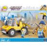 COBI 1669 non  MÁY ỦI NHẸ bộ đồ chơi xếp lắp ráp ghép mô hình Military Army LIGHT BULLDOZER Quân Sự Bộ Đội 140 khối
