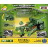 COBI 2159 non  SÚNG PHÒNG THỦ CHIẾN ĐẤU BOFORS 37MM bộ đồ chơi xếp lắp ráp ghép mô hình Military Army 37 MM WZ.36 BOFORS Quân Sự Bộ Đội 70 khối