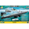 COBI 4806 non  HUNGE (USS WAHOO SS-238) bộ đồ chơi xếp lắp ráp ghép mô hình Military Army GATO CLASS SUBMARINE - USS WAHOO/SS-238 Quân Sự Bộ Đội 700 khối