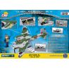 COBI 5542 non  MÁY BAY NÉM BOM CHỐNG MUỖI MK.VI bộ đồ chơi xếp lắp ráp ghép mô hình Military Army DE HAVILLAND MOSQUITO MK.VI Quân Sự Bộ Đội 370 khối