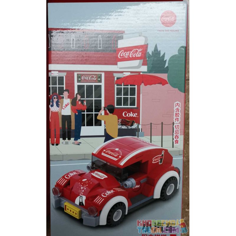 COCA-COLA GGSY29673235A 29673235A Xếp hình kiểu Lego CITY Car Building Xây Dựng ô Tô COCA-COLA GGSY29673235A 29673235A Xếp hình kiểu Lego CITY Car Building Xây Dựng ô Tô
