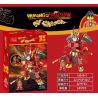 SNCK 12010-1 12010-2 12010-3 12010-4 non  WUKONG DI CẢO 4 MẪU bộ đồ chơi xếp lắp ráp ghép mô hình 967 khối