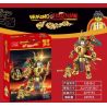 SNCK 12010-1 12010-2 12010-3 12010-4 non  WUKONG DI CẢO 4 MẪU bộ đồ chơi xếp lắp ráp ghép mô hình 967 khối