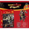 SNCK 12010-1 12010-2 12010-3 12010-4 non  WUKONG DI CẢO 4 MẪU bộ đồ chơi xếp lắp ráp ghép mô hình 967 khối
