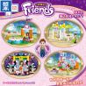 ZHEGAO QL1121 1121 non  LỄ HỘI BÃI BIỂN PARTY 4 HỘP NHỎ bộ đồ chơi xếp lắp ráp ghép mô hình  Các Bạn Gái