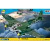 COBI 5534 non  MÁY BAY NÉM BOM HE 111 bộ đồ chơi xếp lắp ráp ghép mô hình Military Army HEINKEL 111 P-4 Quân Sự Bộ Đội 610 khối