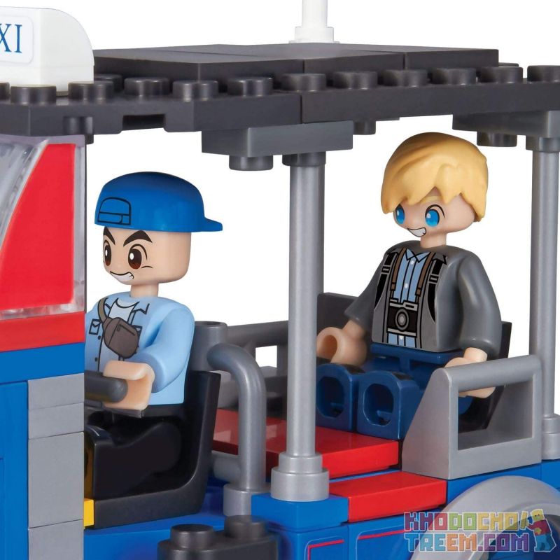 BIKKU VW-SP01 SP01 VWSP01 non  XE LAM bộ đồ chơi xếp lắp ráp ghép mô hình TUK 151 khối