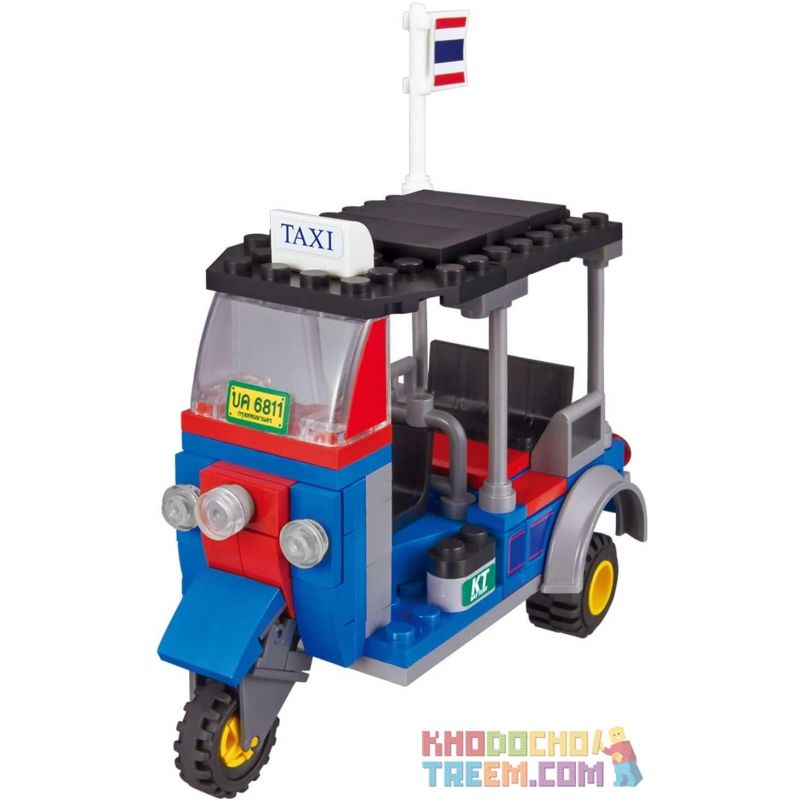 BIKKU VW-SP01 SP01 VWSP01 non  XE LAM bộ đồ chơi xếp lắp ráp ghép mô hình TUK 151 khối